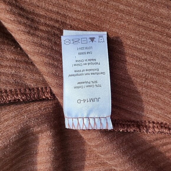 ATTRACTIVE Z/C Brown Corduroy Jumper Women's Size Large BNWT Baby Doll Style - Picture 4 of 7